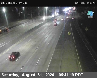 (C094) NB 805 : 47th Street (on ramp)