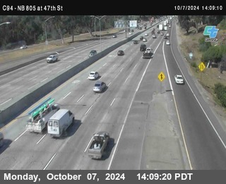 (C094) NB 805 : 47th Street (on ramp)