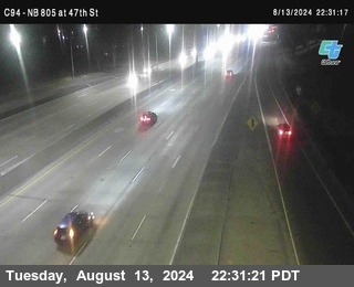 (C094) NB 805 : 47th Street (on ramp)