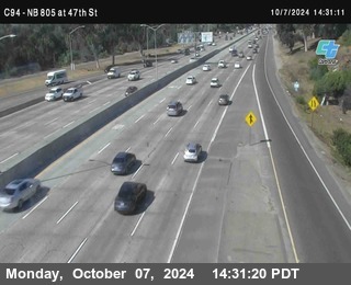 (C094) NB 805 : 47th Street (on ramp)