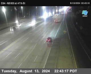 (C094) NB 805 : 47th Street (on ramp)