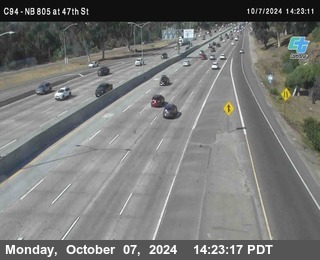 (C094) NB 805 : 47th Street (on ramp)