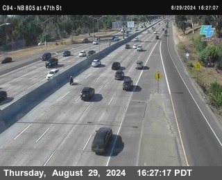 (C094) NB 805 : 47th Street (on ramp)