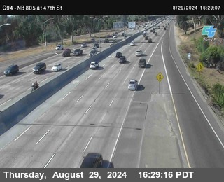 (C094) NB 805 : 47th Street (on ramp)