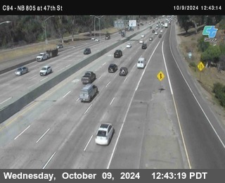 (C094) NB 805 : 47th Street (on ramp)