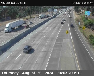 (C094) NB 805 : 47th Street (on ramp)