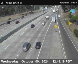 (C094) NB 805 : 47th Street (on ramp)