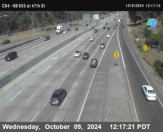 (C094) NB 805 : 47th Street (on ramp)