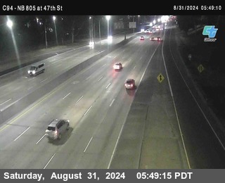 (C094) NB 805 : 47th Street (on ramp)