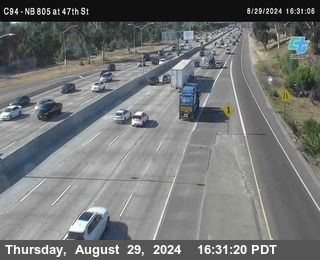 (C094) NB 805 : 47th Street (on ramp)