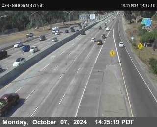 (C094) NB 805 : 47th Street (on ramp)