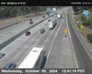 (C094) NB 805 : 47th Street (on ramp)