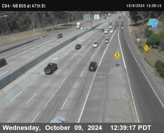 (C094) NB 805 : 47th Street (on ramp)