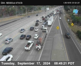 (C094) NB 805 : 47th Street (on ramp)