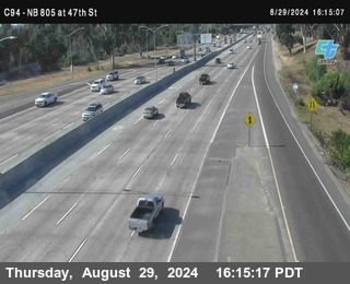 (C094) NB 805 : 47th Street (on ramp)