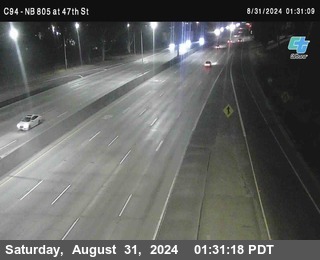 (C094) NB 805 : 47th Street (on ramp)