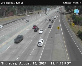 (C094) NB 805 : 47th Street (on ramp)