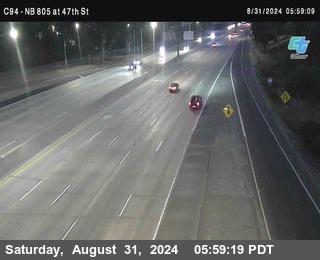 (C094) NB 805 : 47th Street (on ramp)