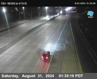 (C094) NB 805 : 47th Street (on ramp)