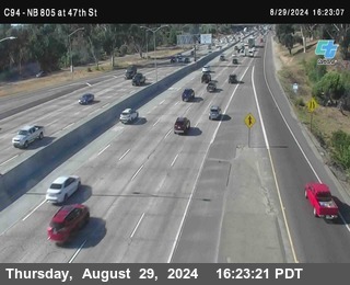 (C094) NB 805 : 47th Street (on ramp)