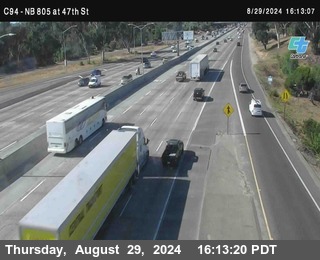 (C094) NB 805 : 47th Street (on ramp)