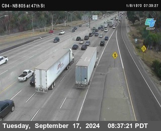 (C094) NB 805 : 47th Street (on ramp)