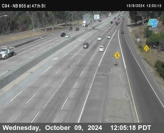 (C094) NB 805 : 47th Street (on ramp)