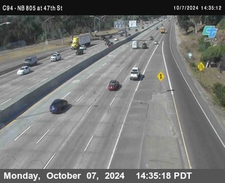 (C094) NB 805 : 47th Street (on ramp)