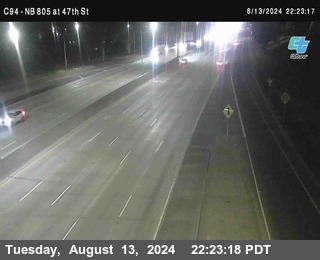 (C094) NB 805 : 47th Street (on ramp)