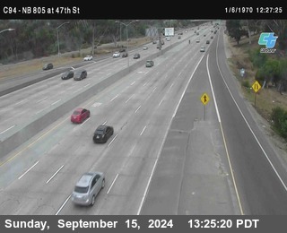 (C094) NB 805 : 47th Street (on ramp)