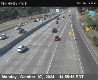 (C094) NB 805 : 47th Street (on ramp)