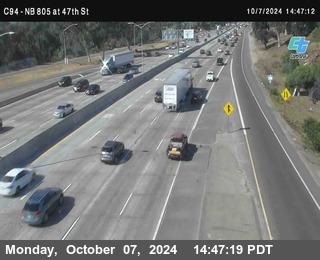 (C094) NB 805 : 47th Street (on ramp)