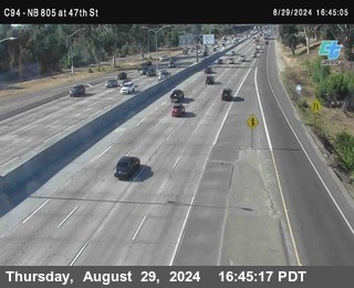 (C094) NB 805 : 47th Street (on ramp)