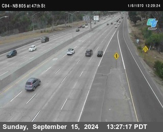 (C094) NB 805 : 47th Street (on ramp)