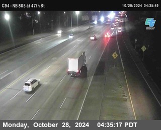 (C094) NB 805 : 47th Street (on ramp)