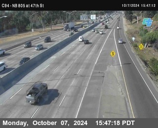 (C094) NB 805 : 47th Street (on ramp)