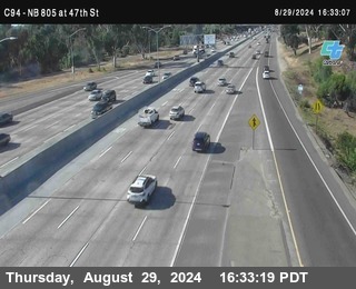 (C094) NB 805 : 47th Street (on ramp)