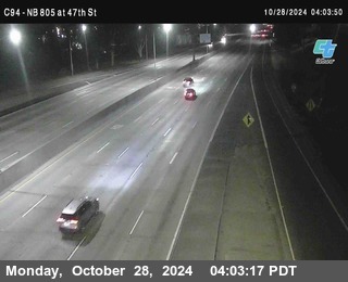 (C094) NB 805 : 47th Street (on ramp)