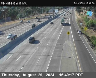 (C094) NB 805 : 47th Street (on ramp)