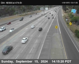 (C094) NB 805 : 47th Street (on ramp)