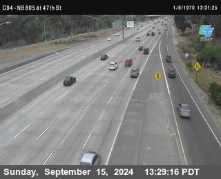 (C094) NB 805 : 47th Street (on ramp)