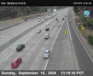 (C094) NB 805 : 47th Street (on ramp)