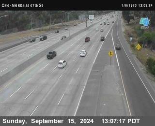 (C094) NB 805 : 47th Street (on ramp)