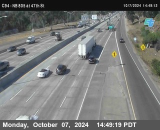 (C094) NB 805 : 47th Street (on ramp)