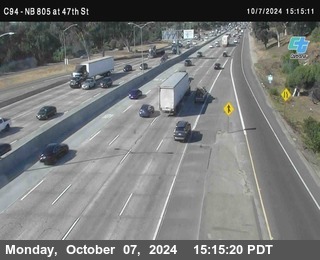 (C094) NB 805 : 47th Street (on ramp)