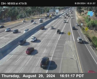 (C094) NB 805 : 47th Street (on ramp)