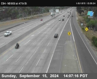 (C094) NB 805 : 47th Street (on ramp)