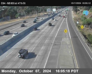 (C094) NB 805 : 47th Street (on ramp)