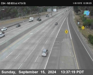 (C094) NB 805 : 47th Street (on ramp)