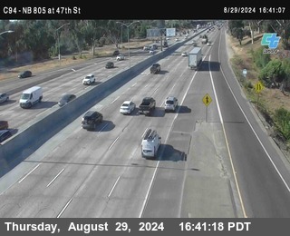 (C094) NB 805 : 47th Street (on ramp)